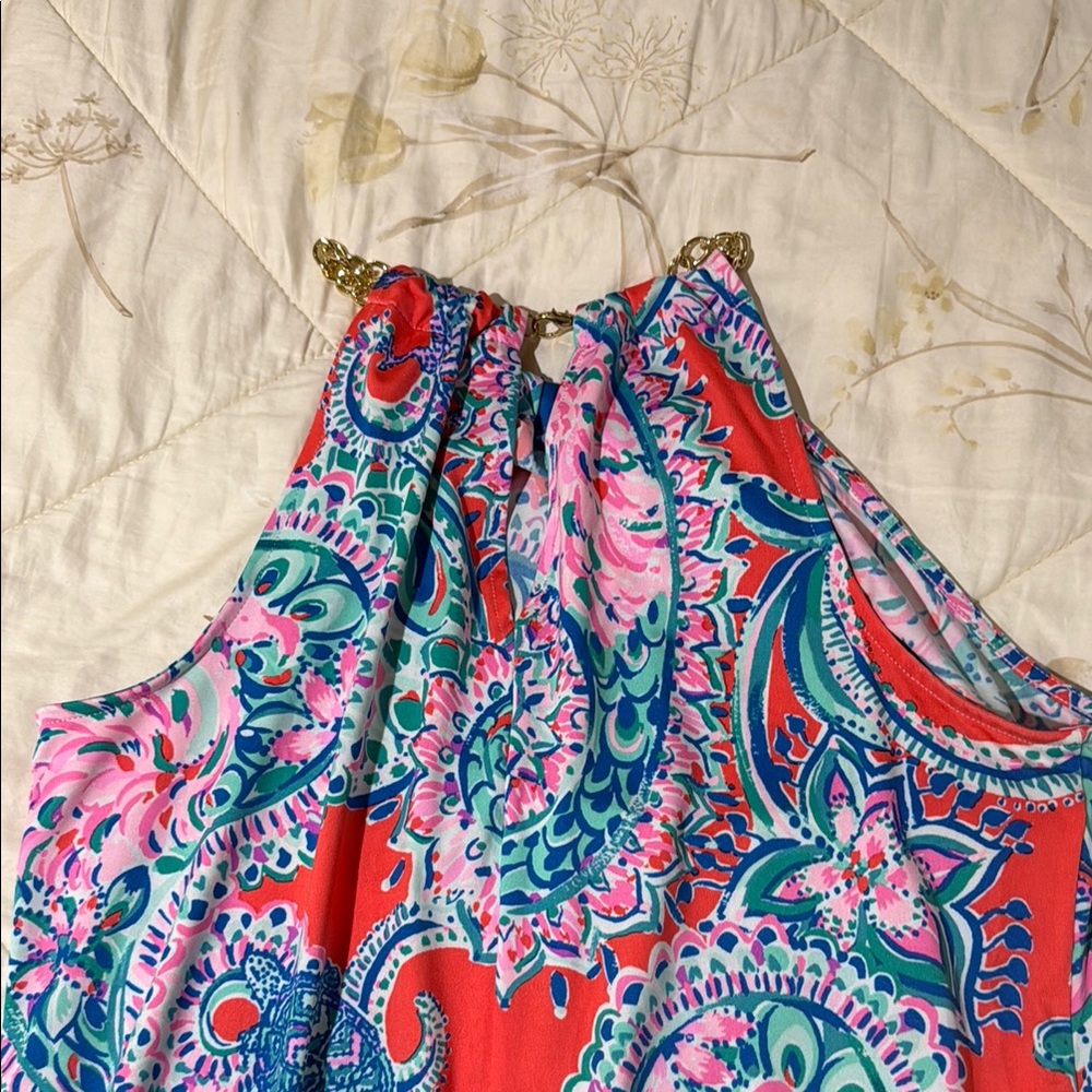 Lilly Pulitzer Multicolor Chain Strap Dress - Picture 10 of 12